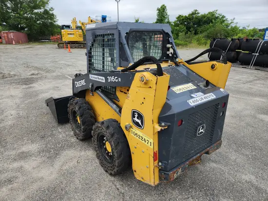 2017 John Deere 316GR Track Loader