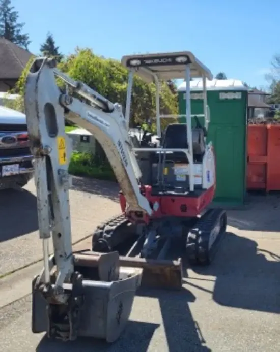 2018 Takeuchi TB216 Mini Excavator
