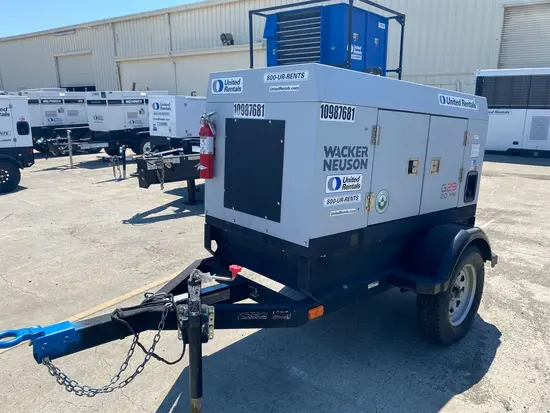 2019 Wacker Neuson G25 T4F Diesel Generator