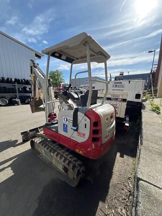 2019 Takeuchi TB216 Mini Excavator