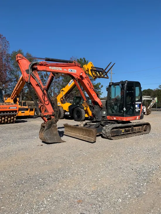2019 Kubota KX080-4SR3A Mini Excavator
