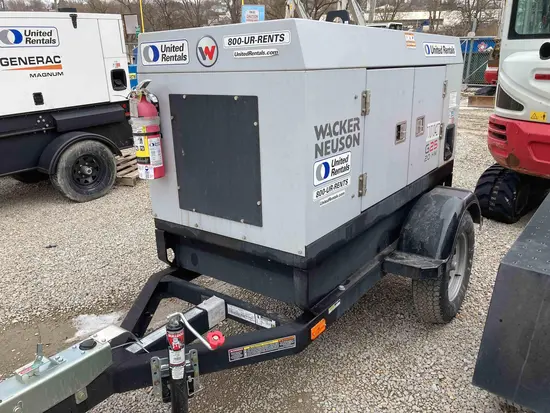 2019 Wacker Neuson G25 T4F Diesel Generator