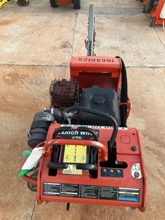 2017 Ditch Witch C14 Walk-Behind Trencher