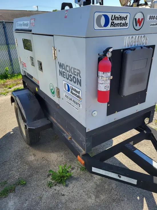 2018 Wacker Neuson G25 T4F Diesel Generator