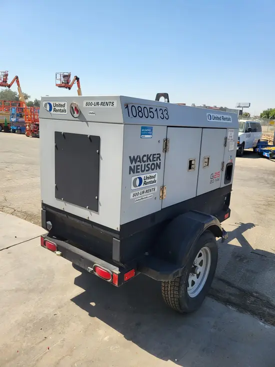 2018 Wacker Neuson G25 T4F Diesel Generator