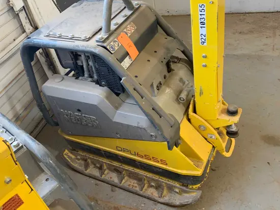 2018 Wacker Neuson DPU6555HEH Vibratory Plate Compactor