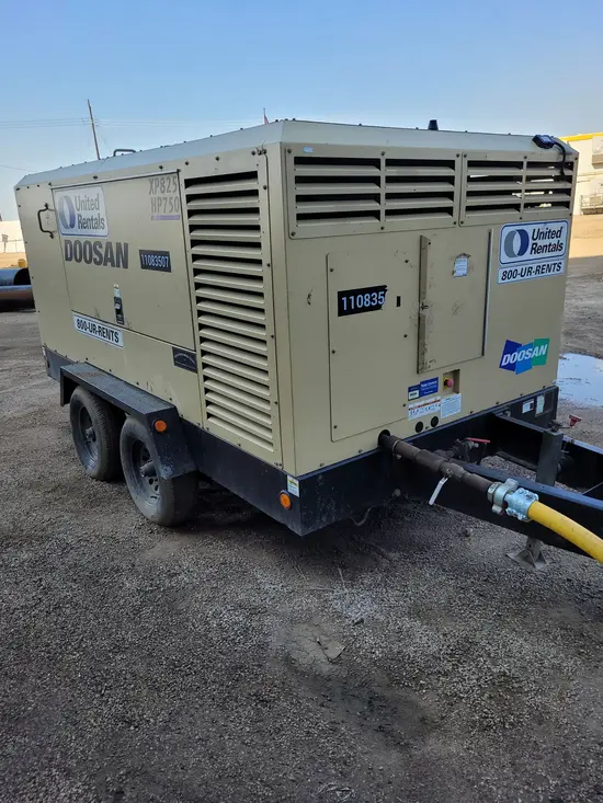 2020 Doosan XP825/HP750WCU Air Compressor