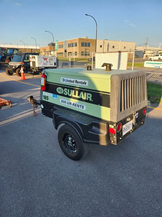 2018 Sullair 185DPQ-KU-T3 Air Compressor