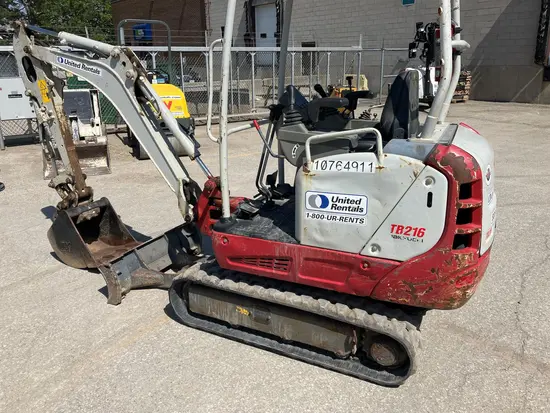 2018 Takeuchi TB216 Mini Excavator