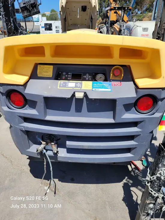 2017 Atlas Copco XAS185KD7 T4F Air Compressor