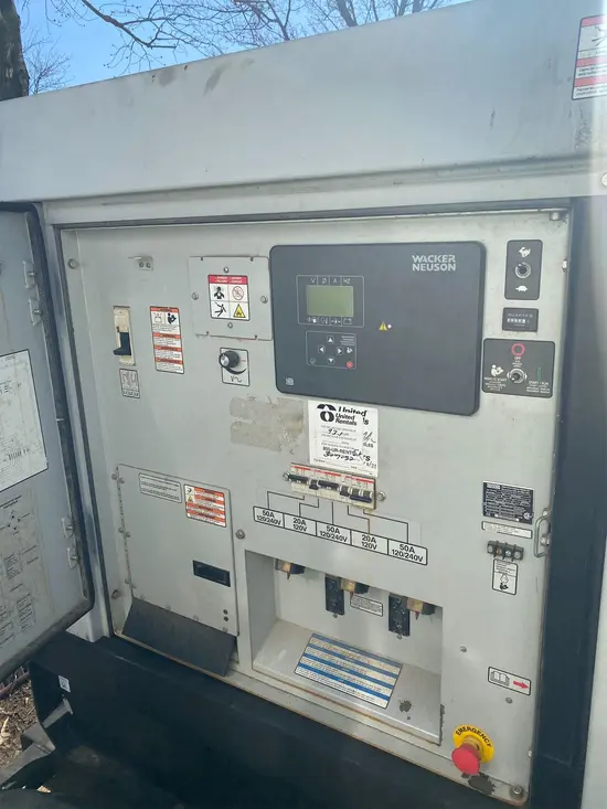 2017 Wacker Neuson G50 T4F Diesel Generator