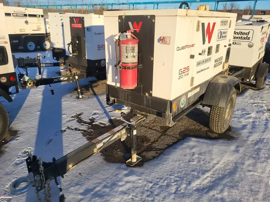 2022 Wacker Neuson G25 T4F Diesel Generator