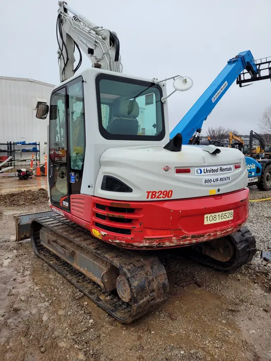 2018 Takeuchi TB290CR Mini Excavator