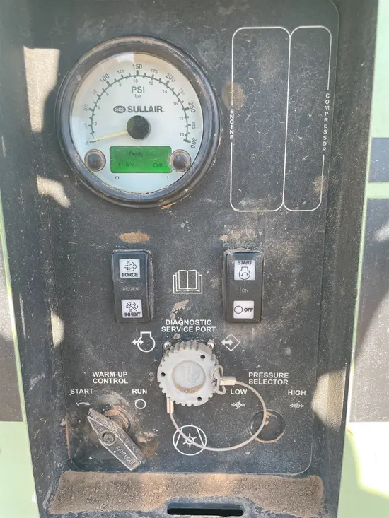2018 Sullair 185DPQ-KU-T3 Air Compressor