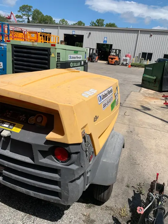 2018 Atlas Copco XAS185KD7 T4F Air Compressor