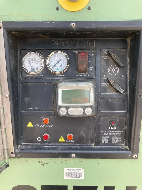 2017 Sullair 375HDPQ Air Compressor