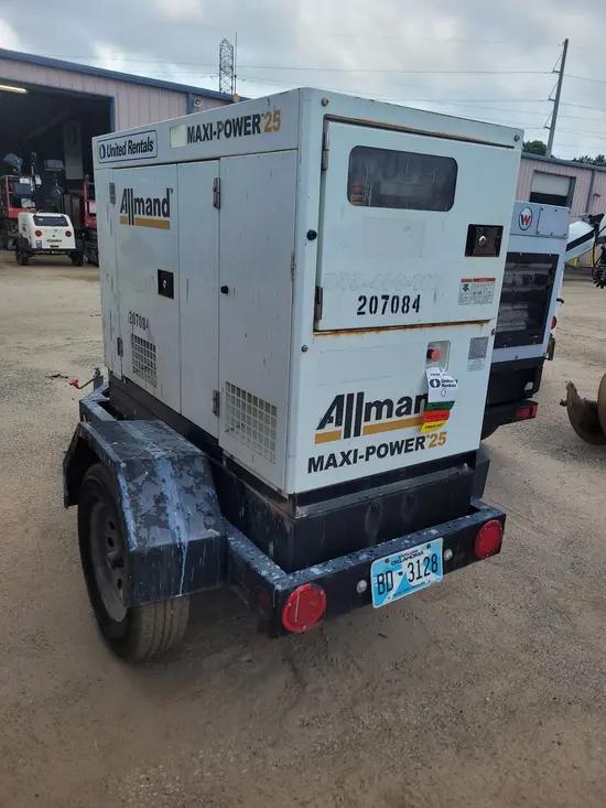 2018 Allmand MP25 Diesel Generator