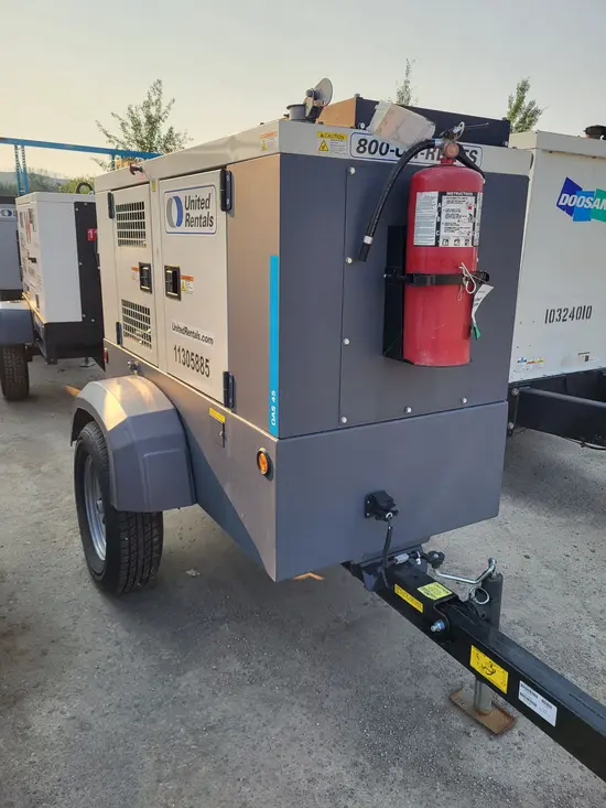 2021 Atlas Copco QAS45 Diesel Generator