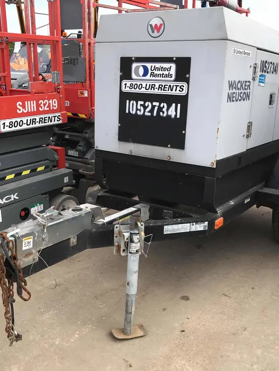 2016 Wacker Neuson G25 T4F Diesel Generator