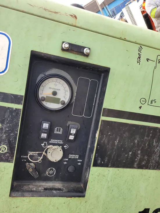 2017 Sullair 185DPQ-KU-T3 Air Compressor