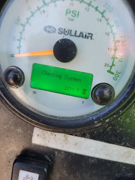 2017 Sullair 185DPQ-KU-T3 Air Compressor