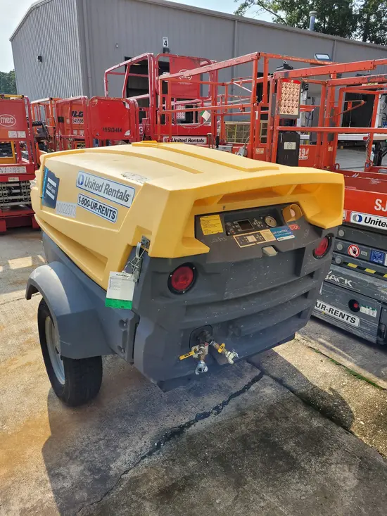 2017 Atlas Copco XAS185KD7 T4F Air Compressor