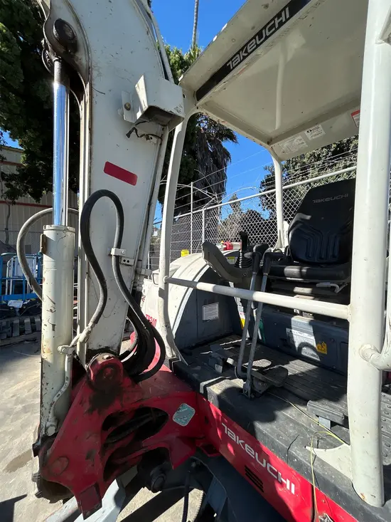 2017 Takeuchi TB240R Mini Excavator