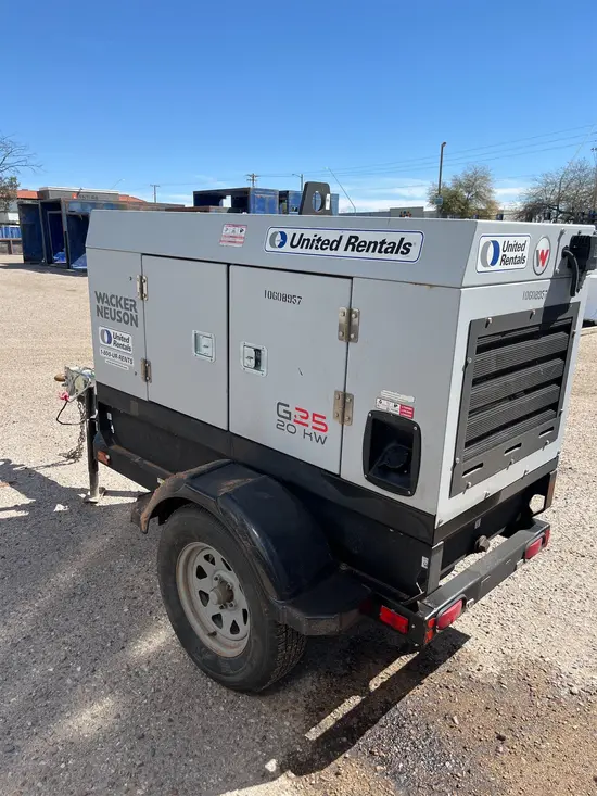 2017 Wacker Neuson G25 T4F Diesel Generator