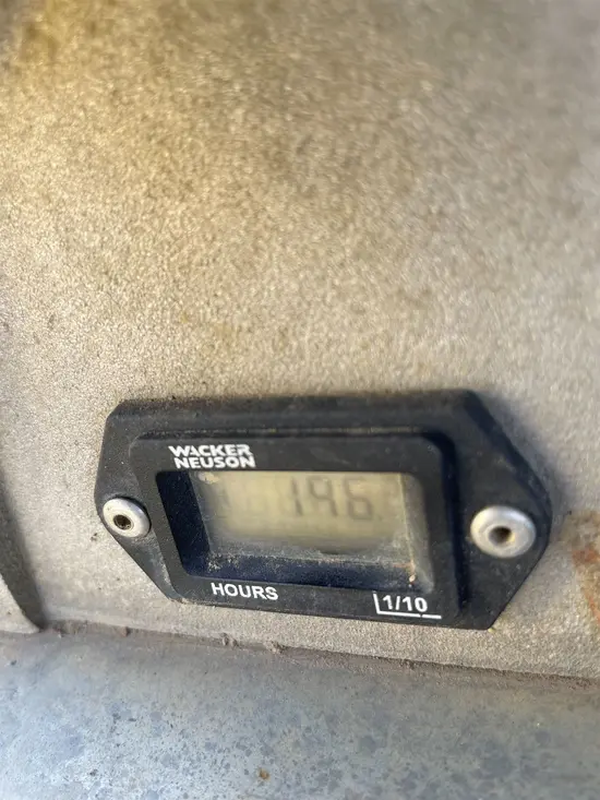 2019 Wacker Neuson DPU6555He Vibratory Plate Compactor