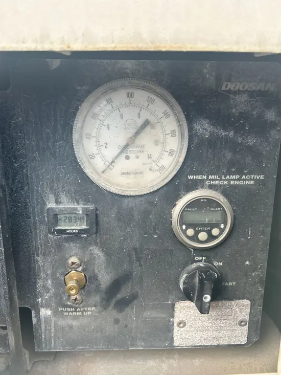 2018 Doosan C185WDZ-T4F Air Compressor