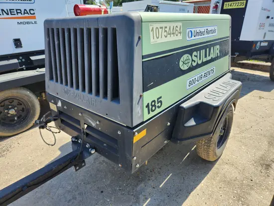 2018 Sullair 185DPQ-KU-T3 Air Compressor