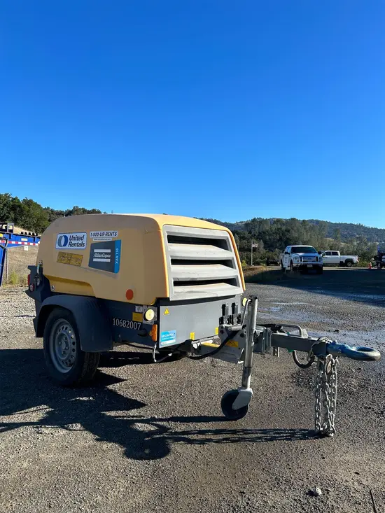 2017 Atlas Copco XAS110KD Air Compressor
