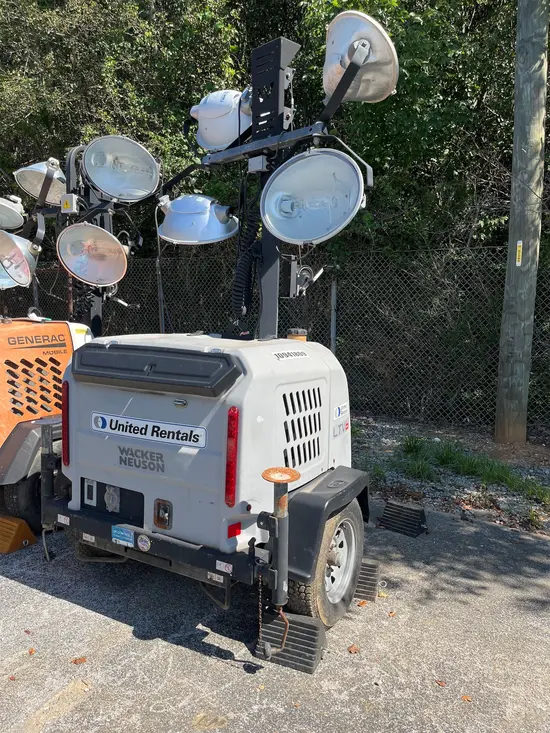 2019 Wacker Neuson LTV6L Towable Light Tower