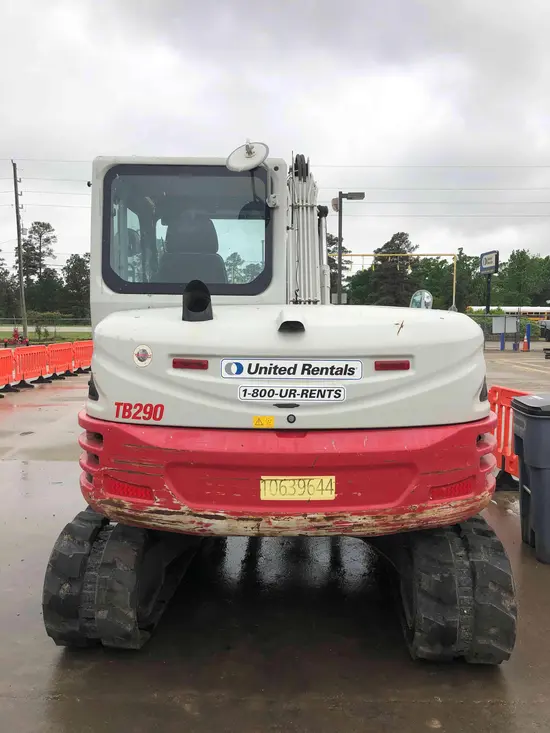 2017 Takeuchi TB290C Mini Excavator