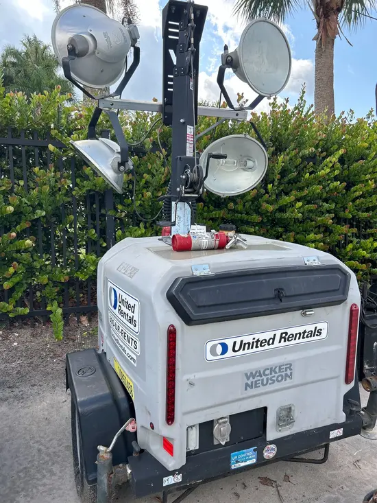 2018 Wacker Neuson LTV6L Towable Light Tower