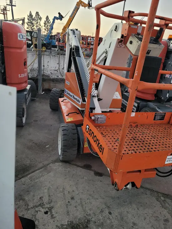 2017 Snorkel A38E Articulating Boom Lift