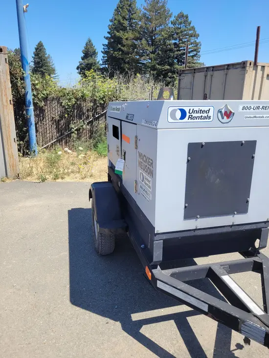2018 Wacker Neuson G25 T4F Diesel Generator