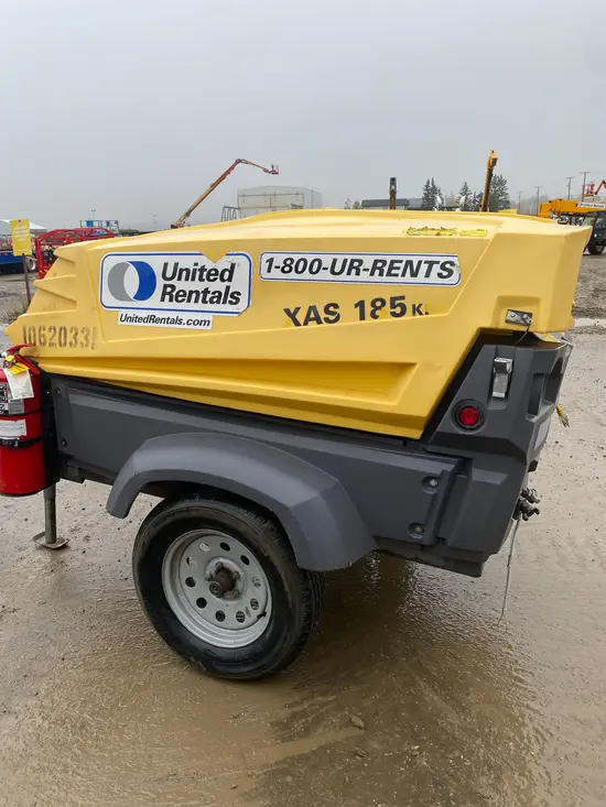 2017 Atlas Copco XAS185KD7 IT4 Air Compressor
