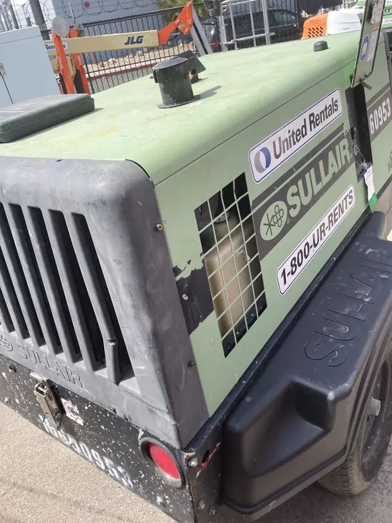 2017 Sullair 185DPQ-KU-T3 Air Compressor
