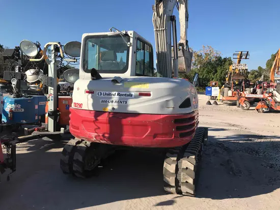 2018 Takeuchi TB290 Mini Excavator