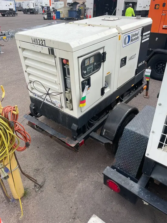2014 Atlas Copco QAS25 Diesel Generator
