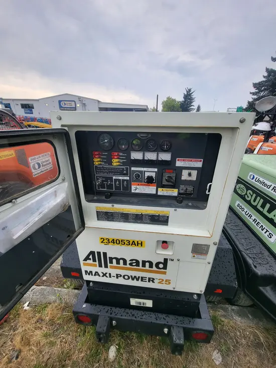 2019 Allmand MP25 Diesel Generator