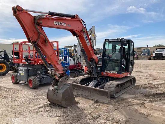 2018 Kubota KX080-4SR3 Mini Excavator