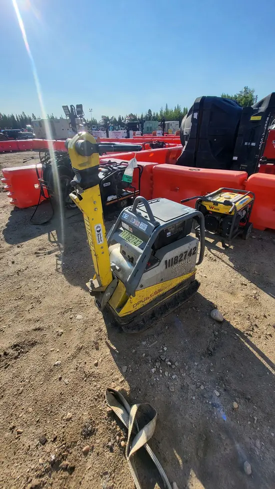 2021 Wacker Neuson DPU6555He Vibratory Plate Compactor