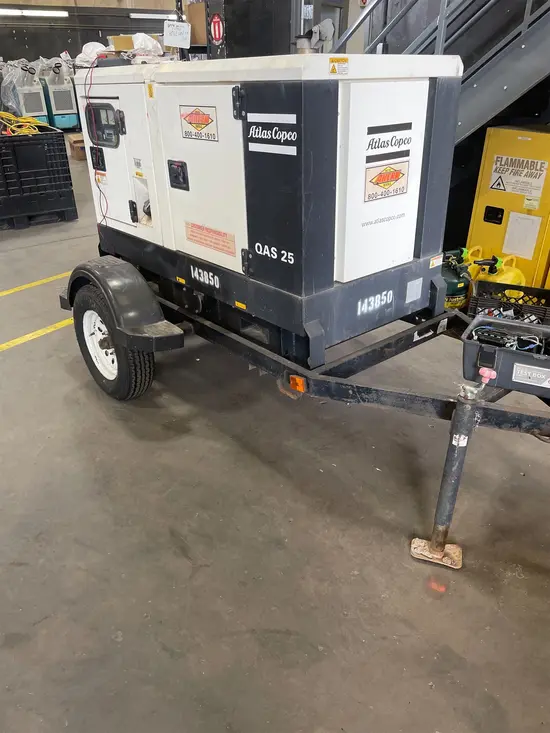 2014 Atlas Copco QAS25 Diesel Generator
