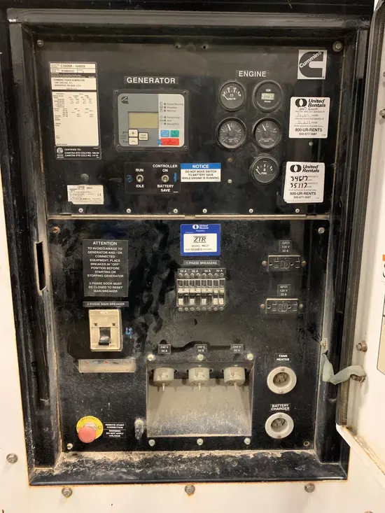 2014 Cummins C100D6RG Diesel Generator