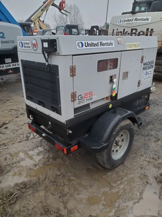 2019 Wacker Neuson G25 T4F Diesel Generator