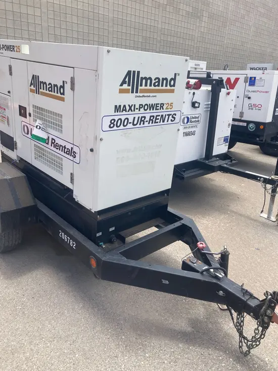 2018 Allmand MP25 Diesel Generator