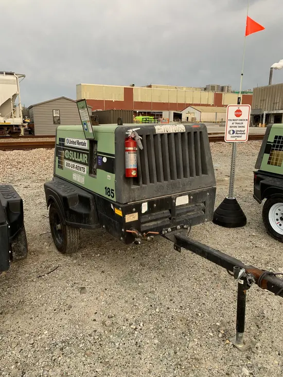2018 Sullair 185DPQ-KU-T3 Air Compressor