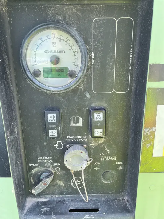 2018 Sullair 185DPQ-KU-T3 Air Compressor